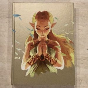 The Legend Of Zelda Breath Of The Wild Complete Official Guide Hardcover Book